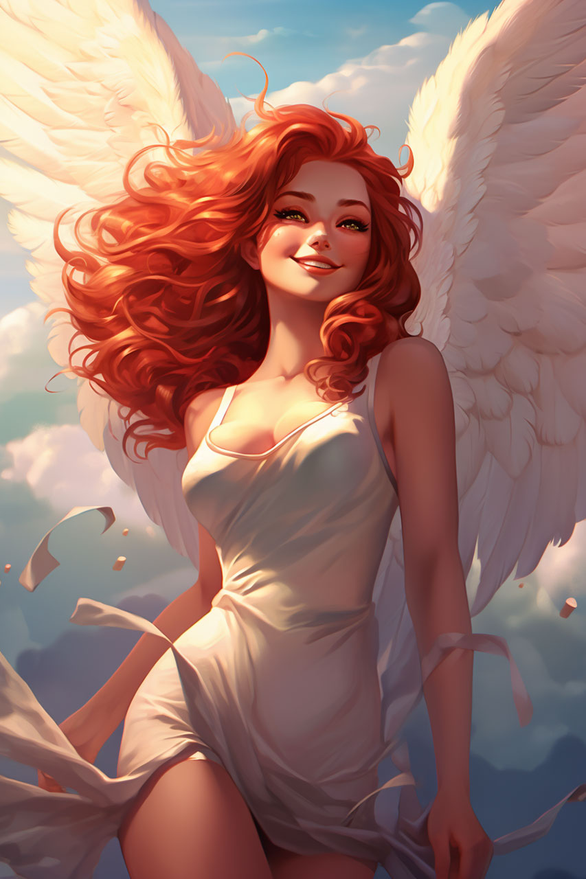 Aella, the Flirtatious Angel